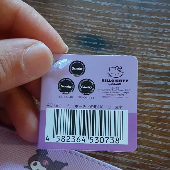 Hello Kitty by Sanrio Crumb Purple Coin Pouch - Picture 4 of 7
